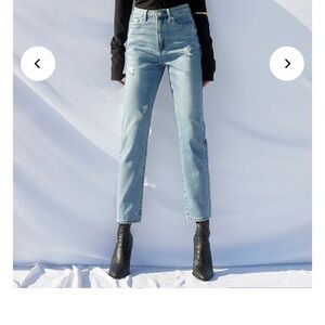 Insane Gene Women’s Shine On Me High Waist Straight Leg Jeans Size 7 Waist 27